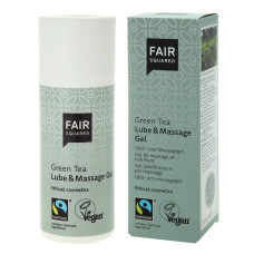 FAIR SQUARED - Green Tea Lube & Massage Gel - Zero Waste